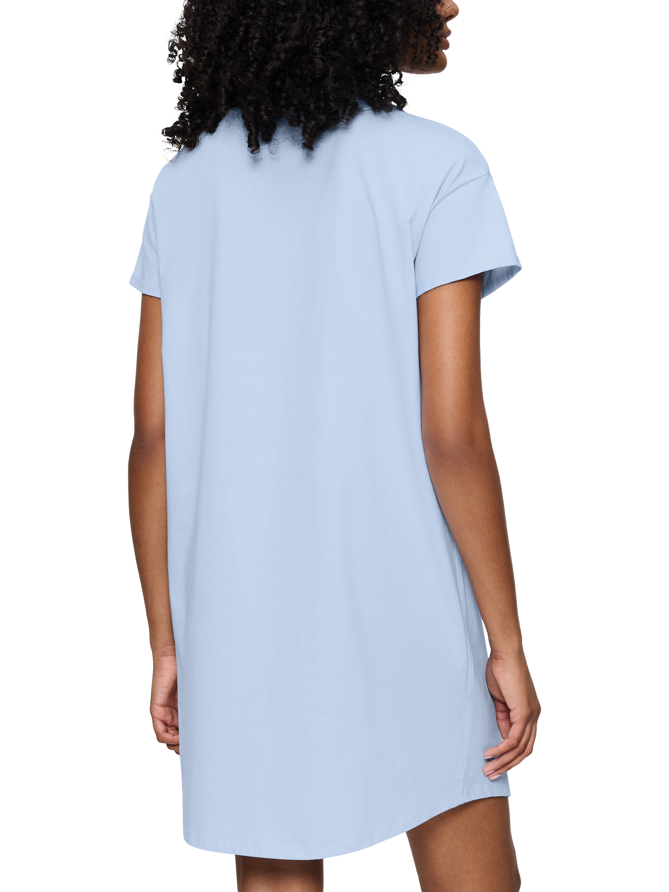 Product image 2 of 5, which shows Triumph Short Sleeve Nightdress, Ice, 8