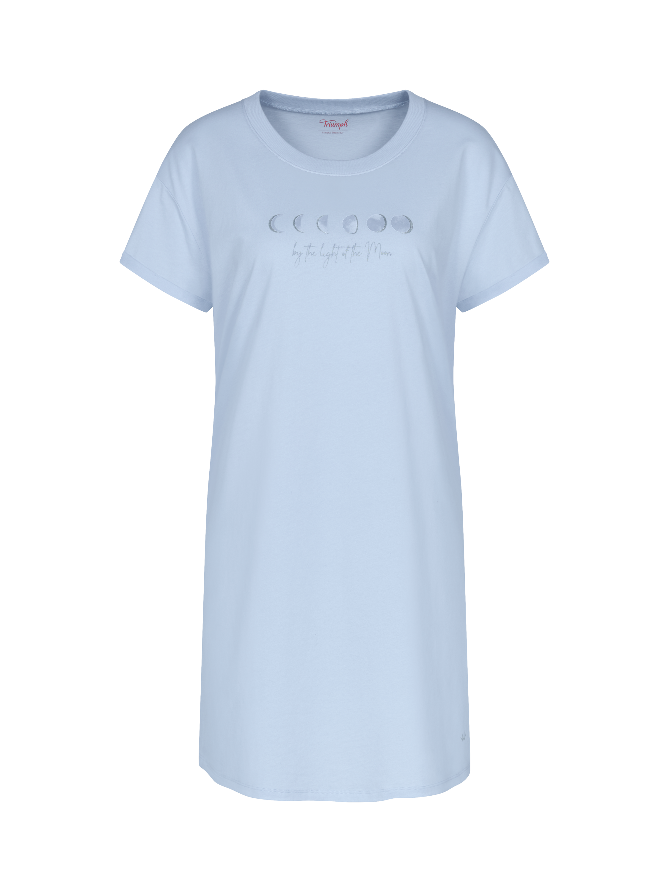 Product image 5 of 5, which shows Triumph Short Sleeve Nightdress, Ice, 8
