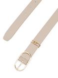 Tommy Hilfiger Monogram Slim Leather Belt