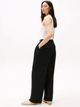 Tommy Hilfiger Relaxed Fit Straight Trousers, Black