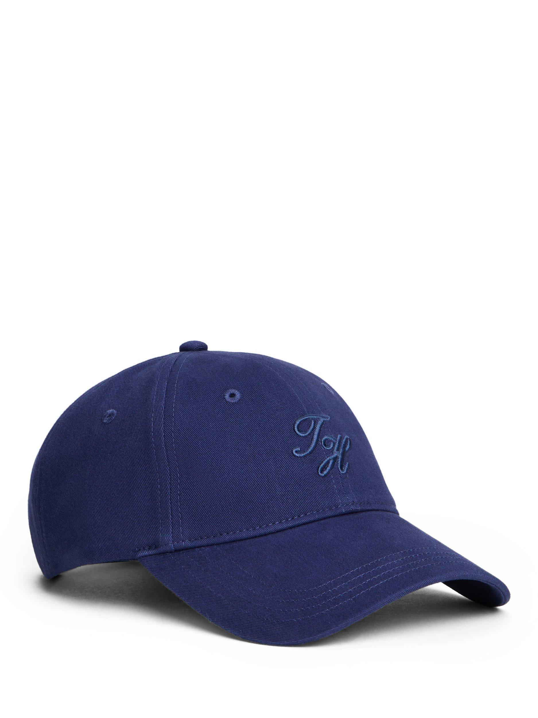 Tommy Hilfiger Embroidered Logo Baseball Cap, Preppy Navy, One Size