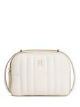 Tommy Hilfiger Monogram Quilted Crossbody Bag, Ivory Petal