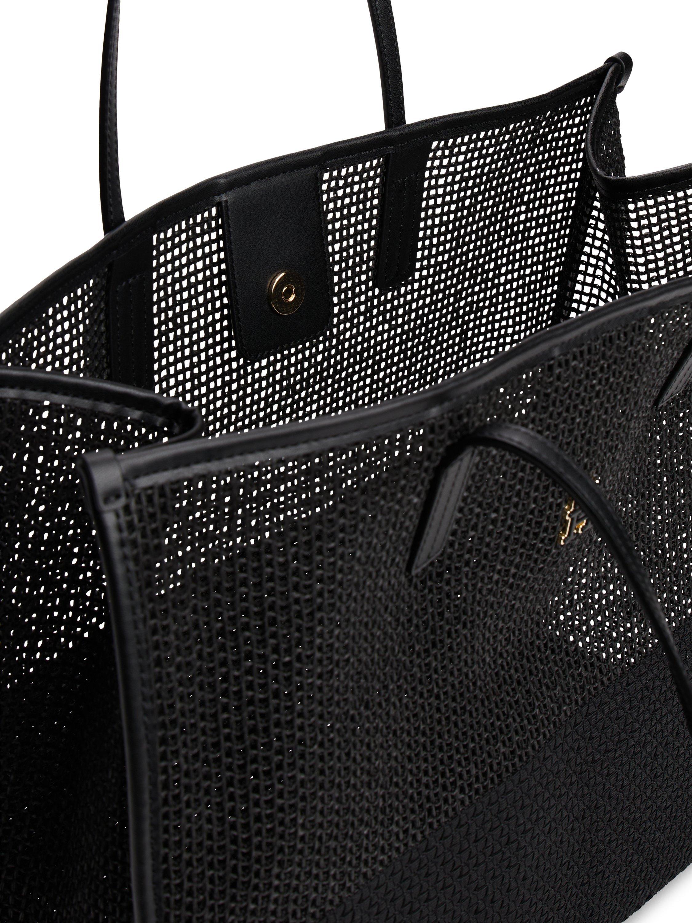 Product image 5 of 5, which shows Tommy Hilfiger City Woven Tote Bag, Black