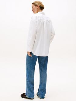 Tommy Hilfiger Oversized Adjustable Cuff Shirt, White - view 2, White