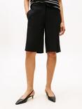 Tommy Hilfiger Tailored Slim Fit Linen Blend Shorts, Black