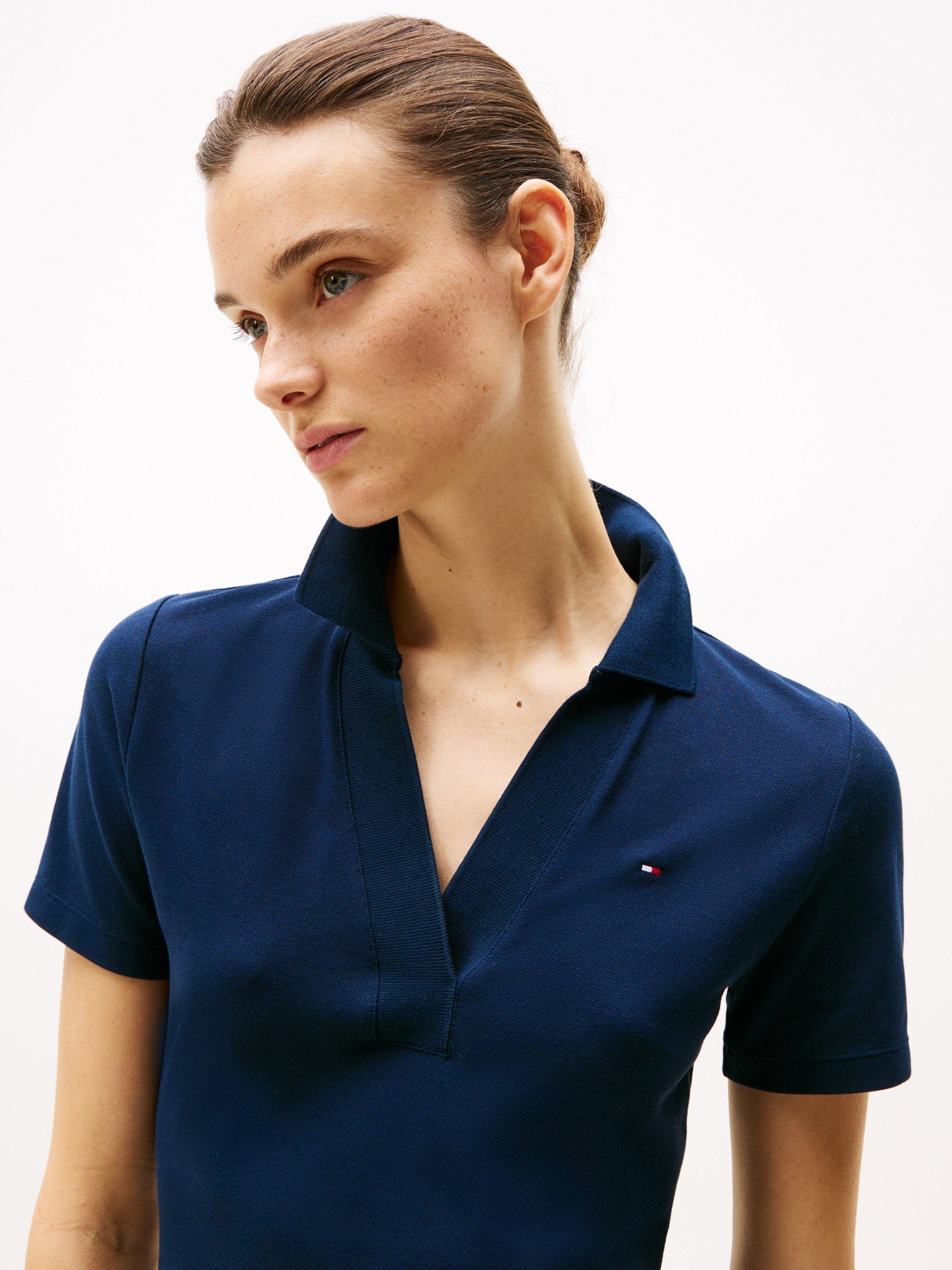 Product image 4 of 5, which shows Tommy Hilfiger 1985 Polo Mini Dress, Navy Blue, XS