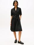 Tommy Hilfiger Linen Blend Midi Shirt Dress