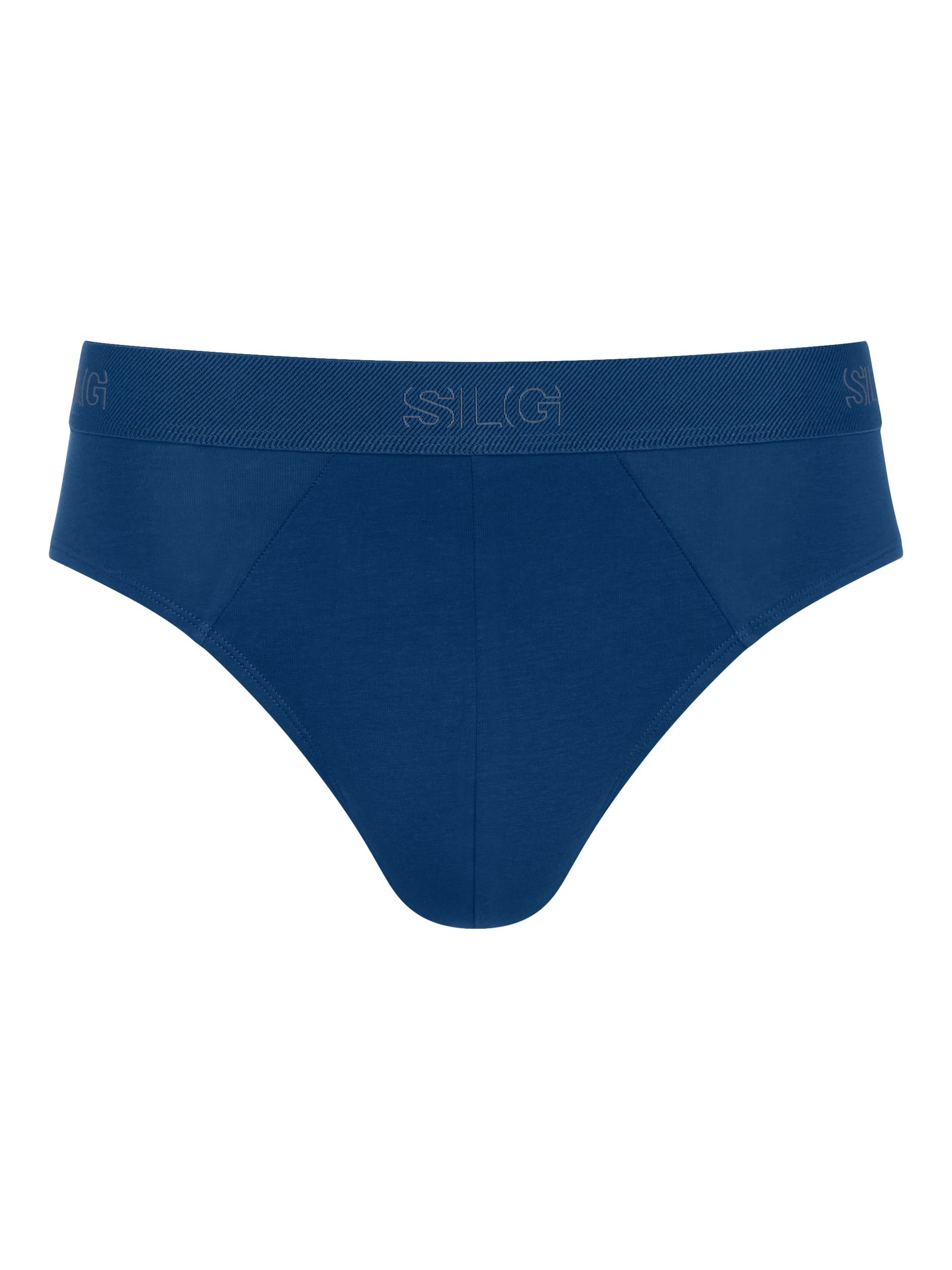 Product image 6 of 7, which shows sloggi SLG Base Briefs, Pack of 2, Dark Grey/Dark Blue, L