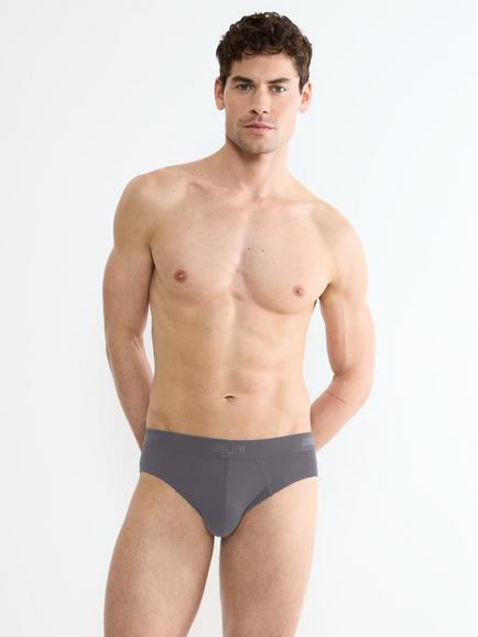sloggi SLG Base Briefs, Pack of 2 - view 2, Dark Blue/Grey