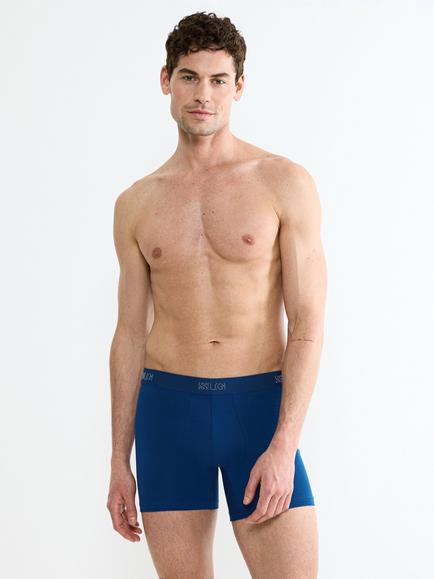 sloggi SLG Base Shorts, Pack of 2 - view 2, Dark Blue/Grey