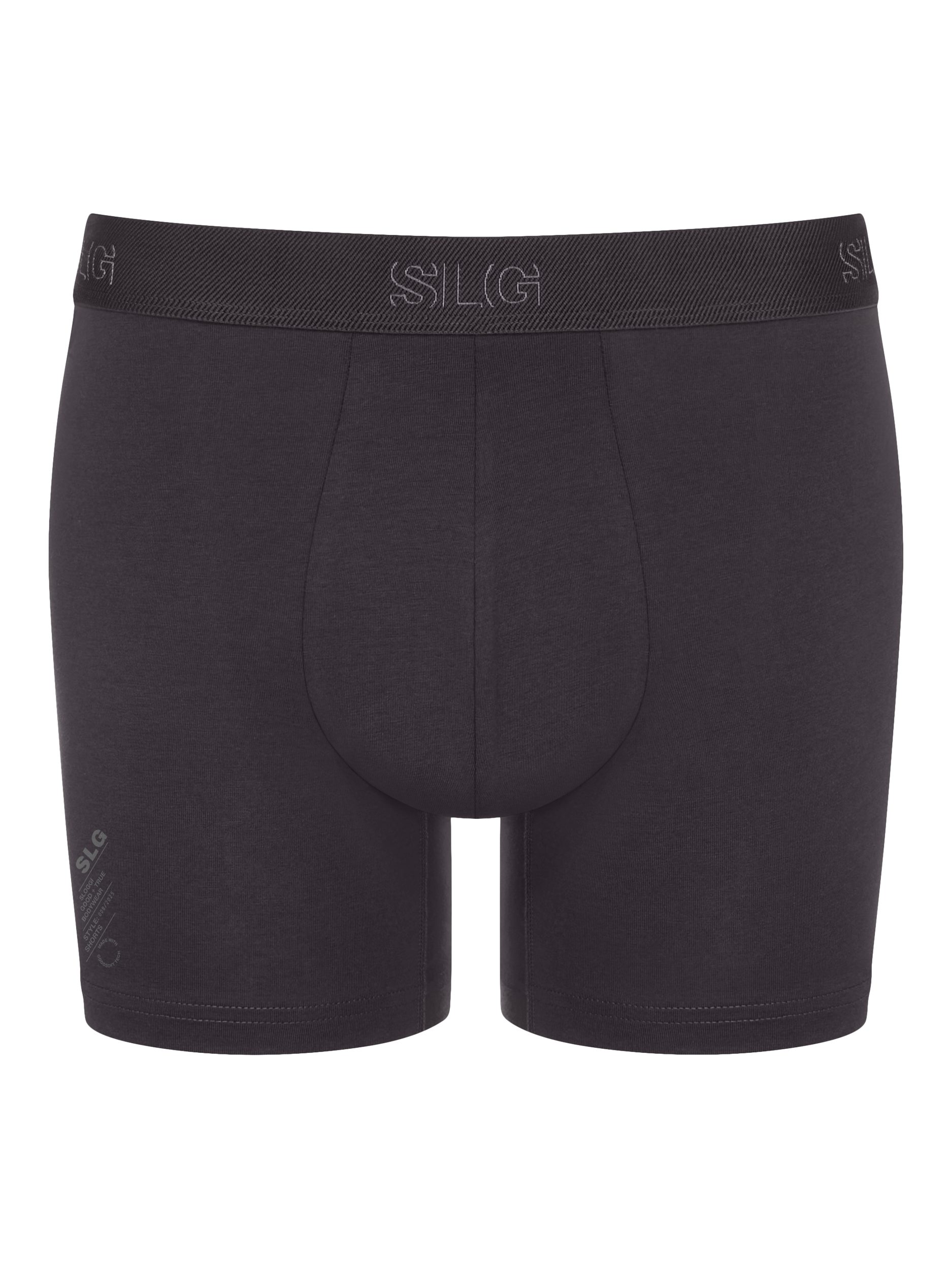 Product image 8 of 8, which shows sloggi SLG Base Shorts, Pack of 2, Black/Dark Blue, S