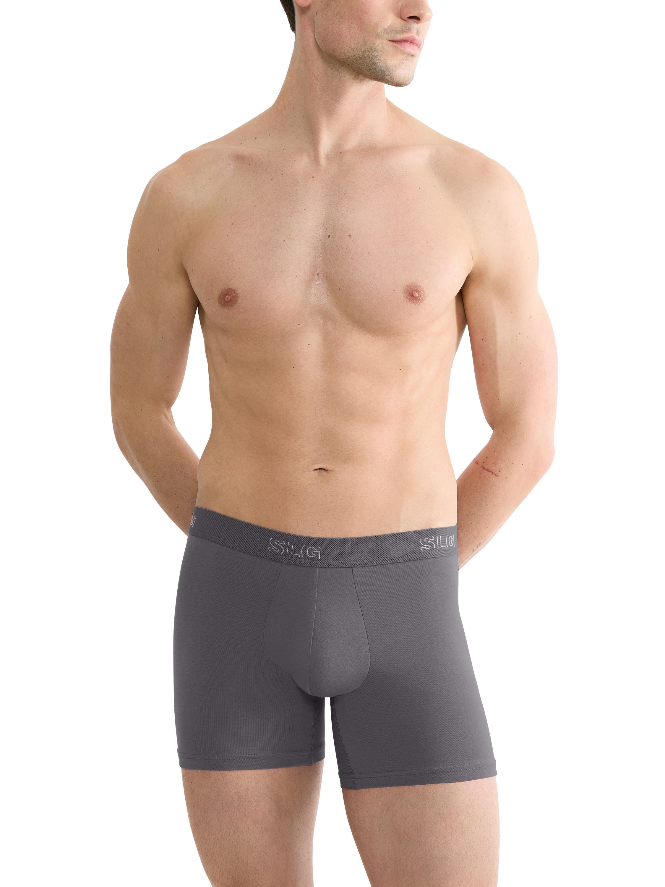 Product image 2 of 7, which shows sloggi SLG Base Shorts, Pack of 2, Shiver, S