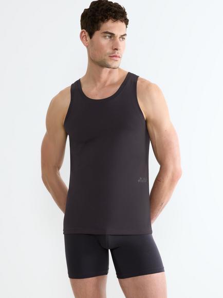 sloggi SLG Base Tank Top, Charcoal