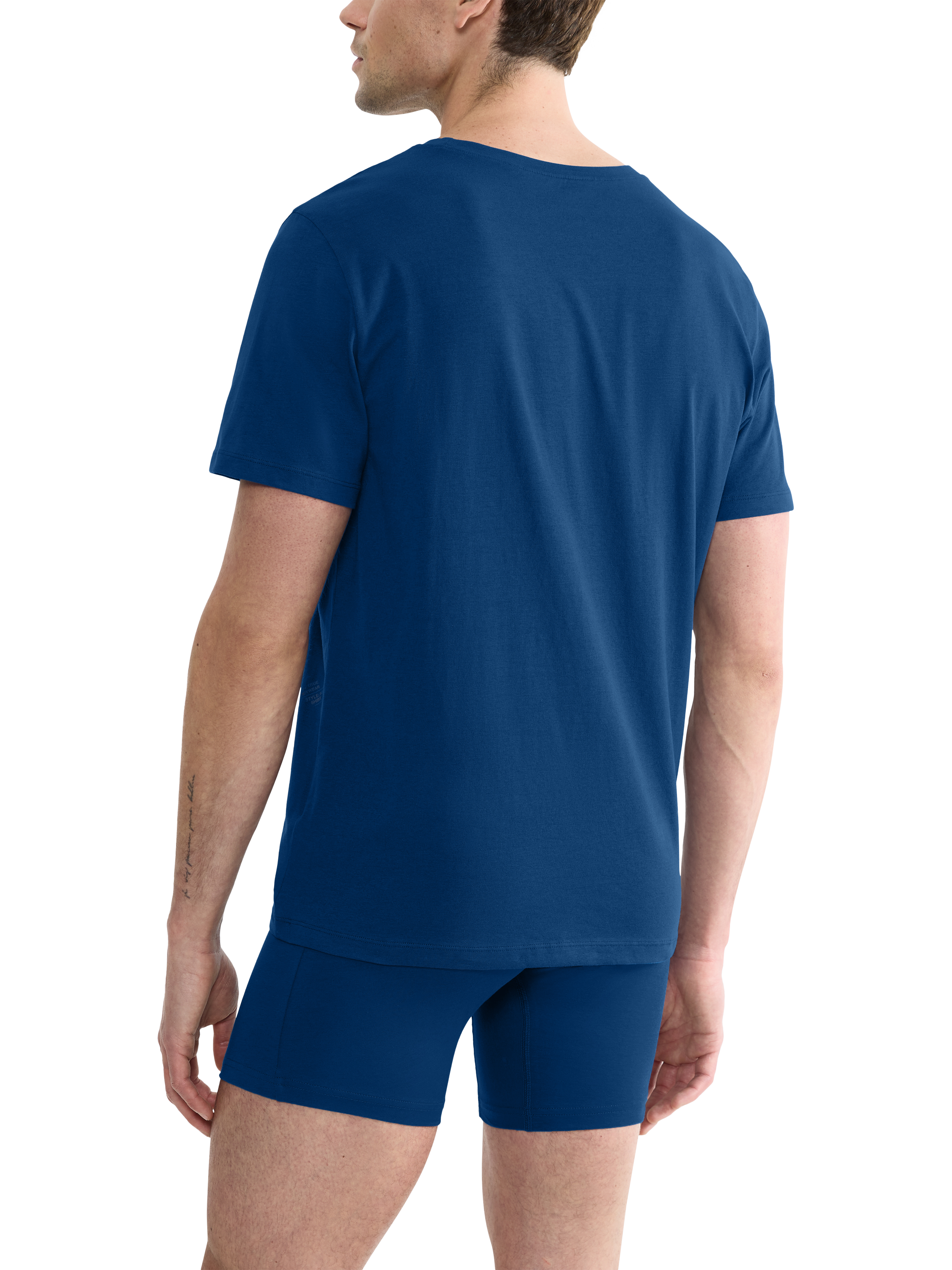 Product image 2 of 6, which shows sloggi SLG Base O-Neck T-Shirt, Ultramarine, L