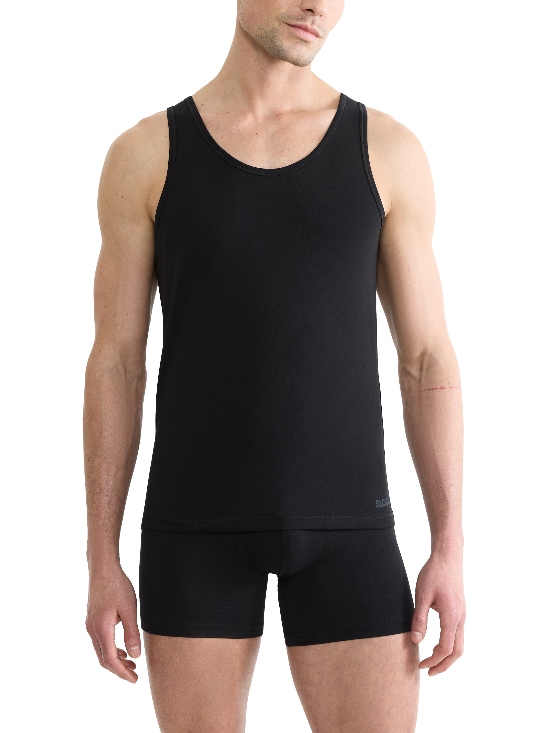 Product image 1 of 6, which shows sloggi EVER Ease Tank Top, Black, L