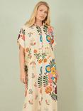 Yumi Folk Floral Tunic Dress, Multi