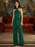 Yumi Cross Over Halterneck Jumpsuit