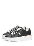 Tommy Hilfiger Leather TH Monogram Court Trainers