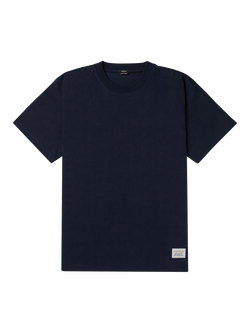 DENHAM Cotton Regular Fit Short Sleeve Cupid Graphic T-Shirt, Navy Blazer - view 2, Navy Blazer