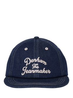 DENHAM Danny Denim 6 Cap, Dark Blue