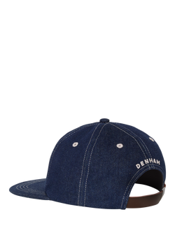 DENHAM Danny Denim 6 Cap - view 2, Dark Blue