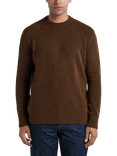 DENHAM Crew Neck Cotton Blend Jumper