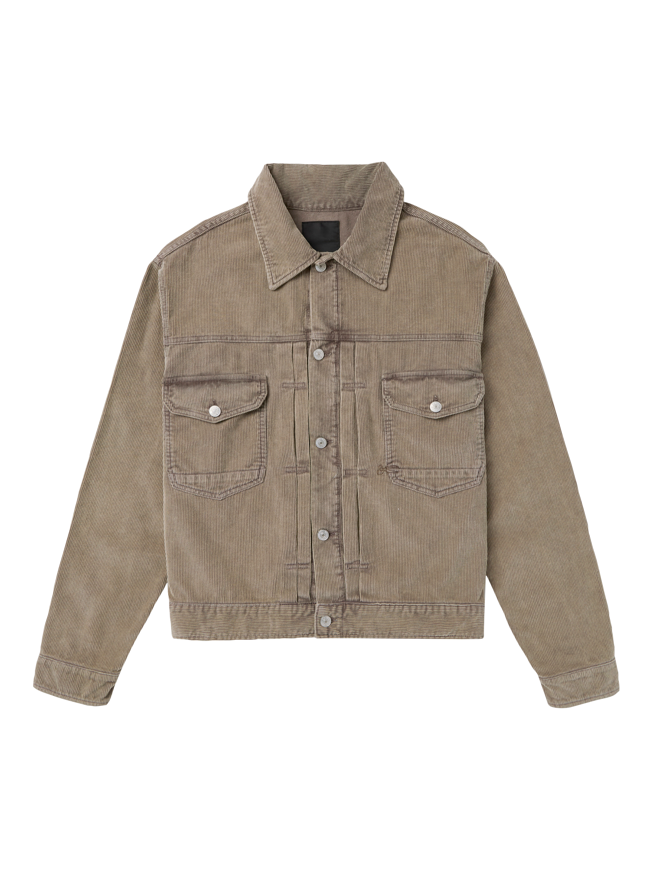 Product image 3 of 4, which shows DENHAM Chester Denim Jacket, Wren Brown, M