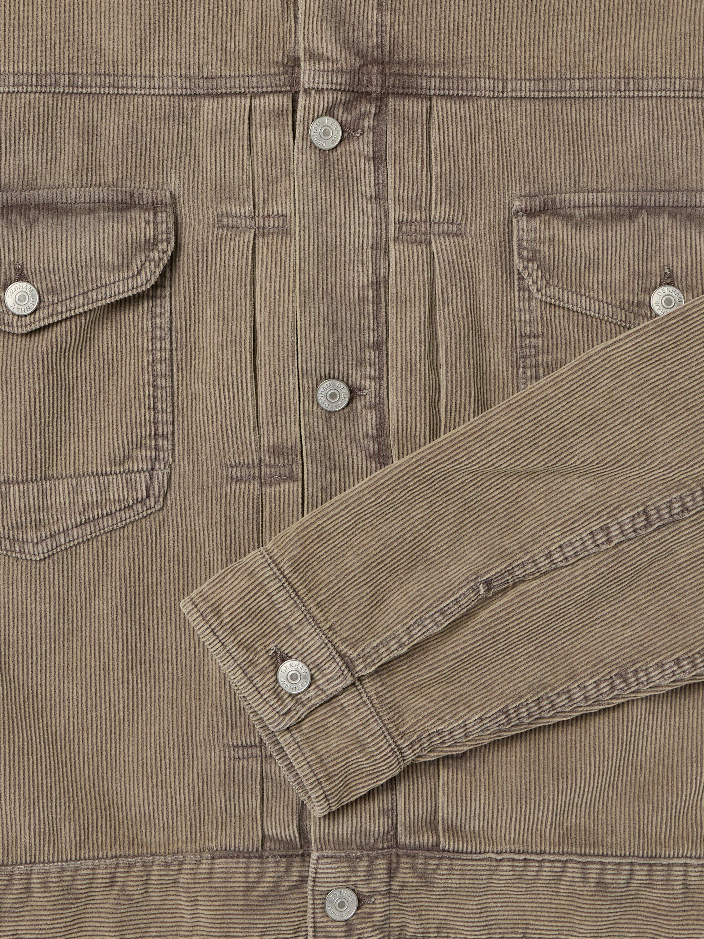 Product image 4 of 4, which shows DENHAM Chester Denim Jacket, Wren Brown, M