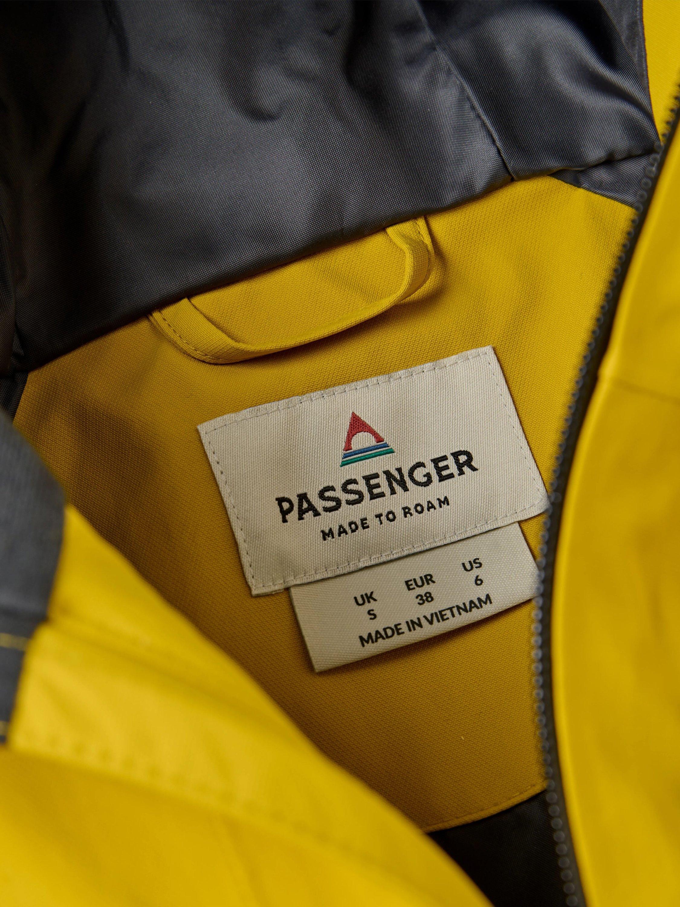 Product image 8 of 9, which shows Passenger Serein Waterproof Parka, Heritage Yellow, S
