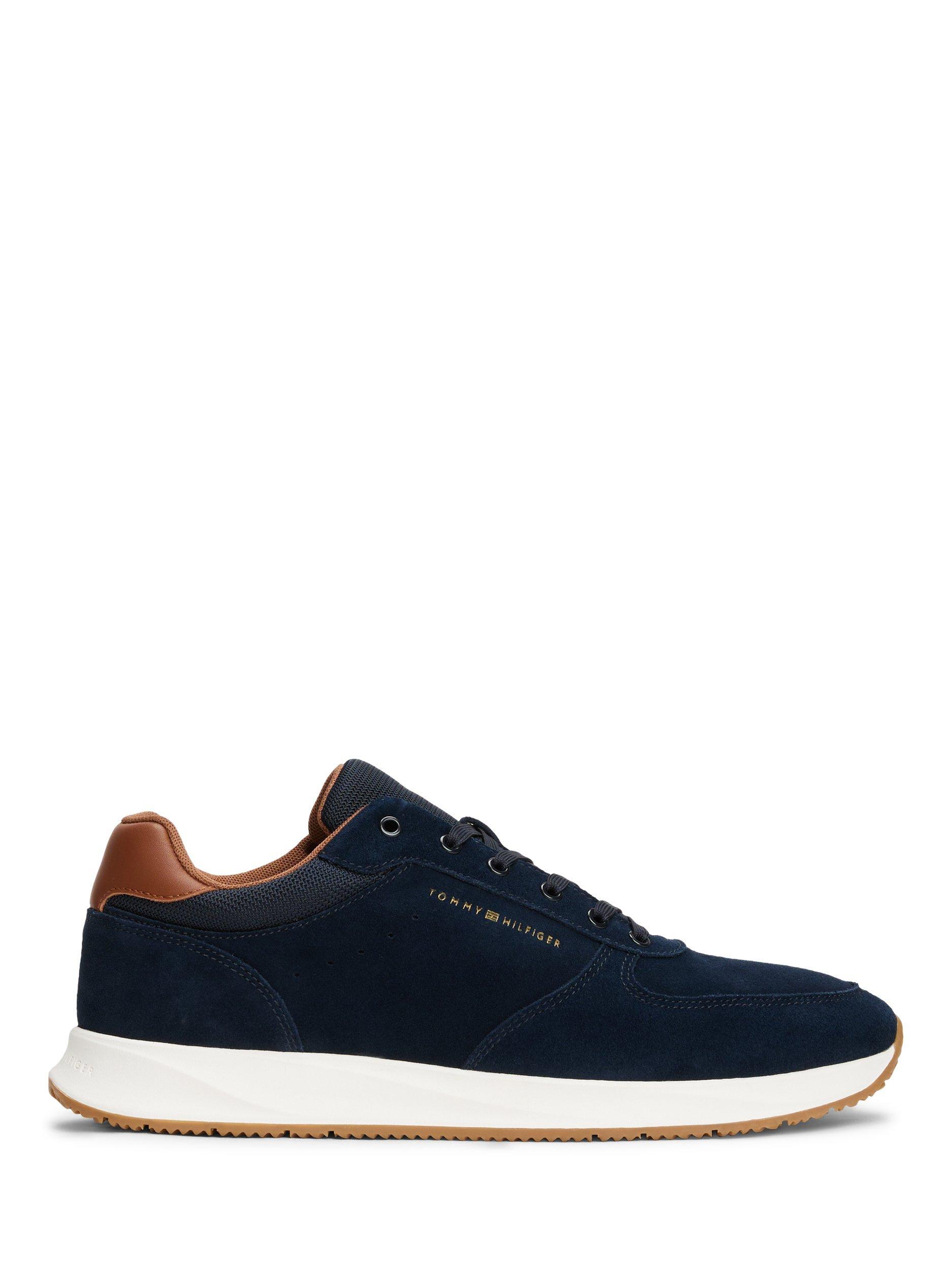 Tommy Hilfiger Suede Hybrid Trainers, Desert Sky