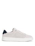 Tommy Hilfiger Suede Chunky Sole Court Trainers, Grey Whisper