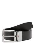 Tommy Hilfiger Reversible Leather Belt, Preppy Navy