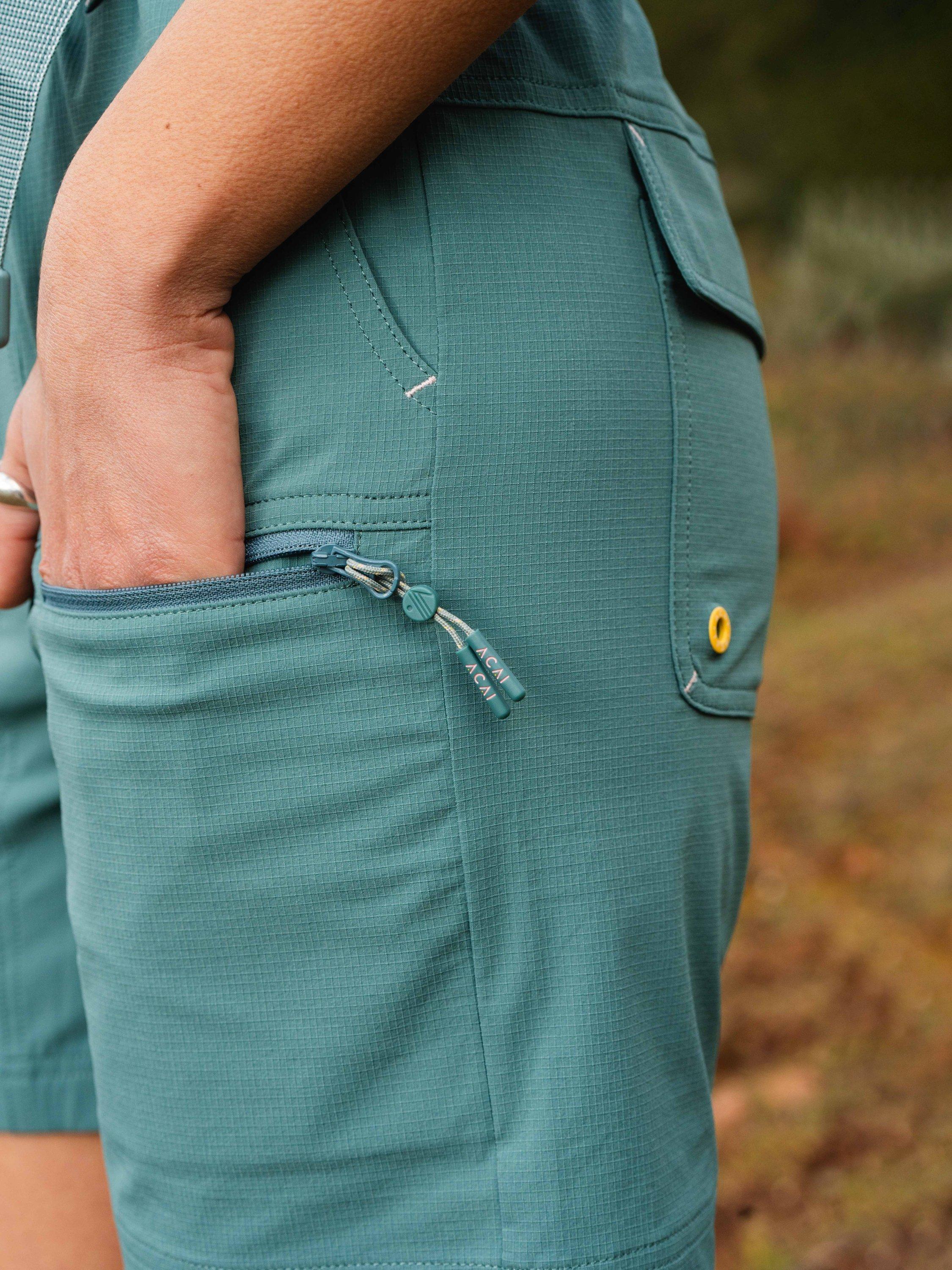 Product image 6 of 7, which shows ACAI Trail Blaze Shorts, Sagebrush Green, 6
