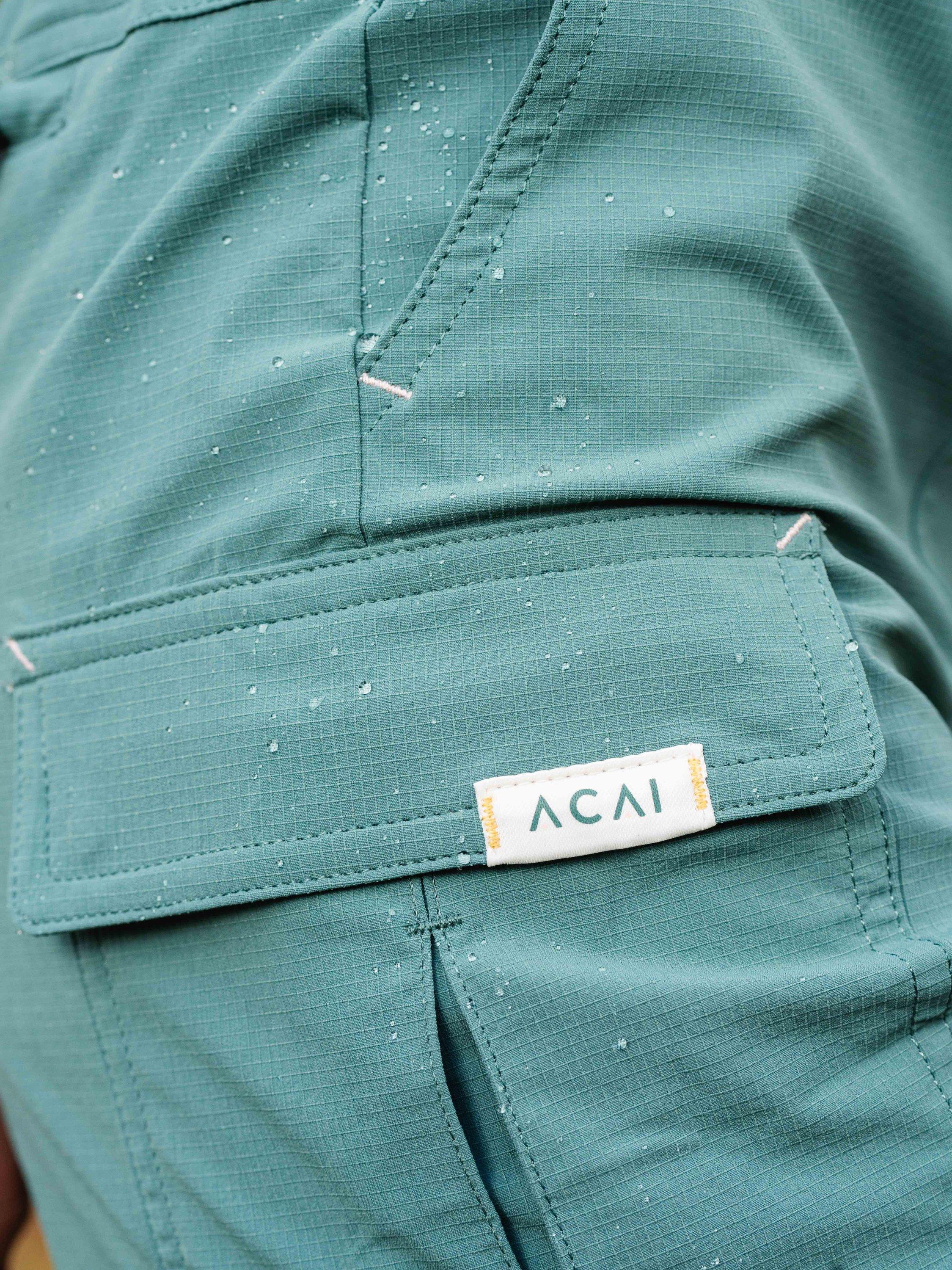 Product image 7 of 7, which shows ACAI Trail Blaze Shorts, Sagebrush Green, 6