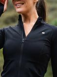ACAI Encompass Full Zip Stretch Top, Black