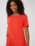 KAFFE Liny Short Sleeve Shift Dress