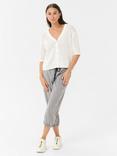 KAFFE Solar Cotton Blend Cardigan