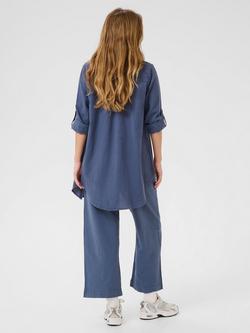 KAFFE KAnaya Tunic Top - view 2, Vintage Indigo
