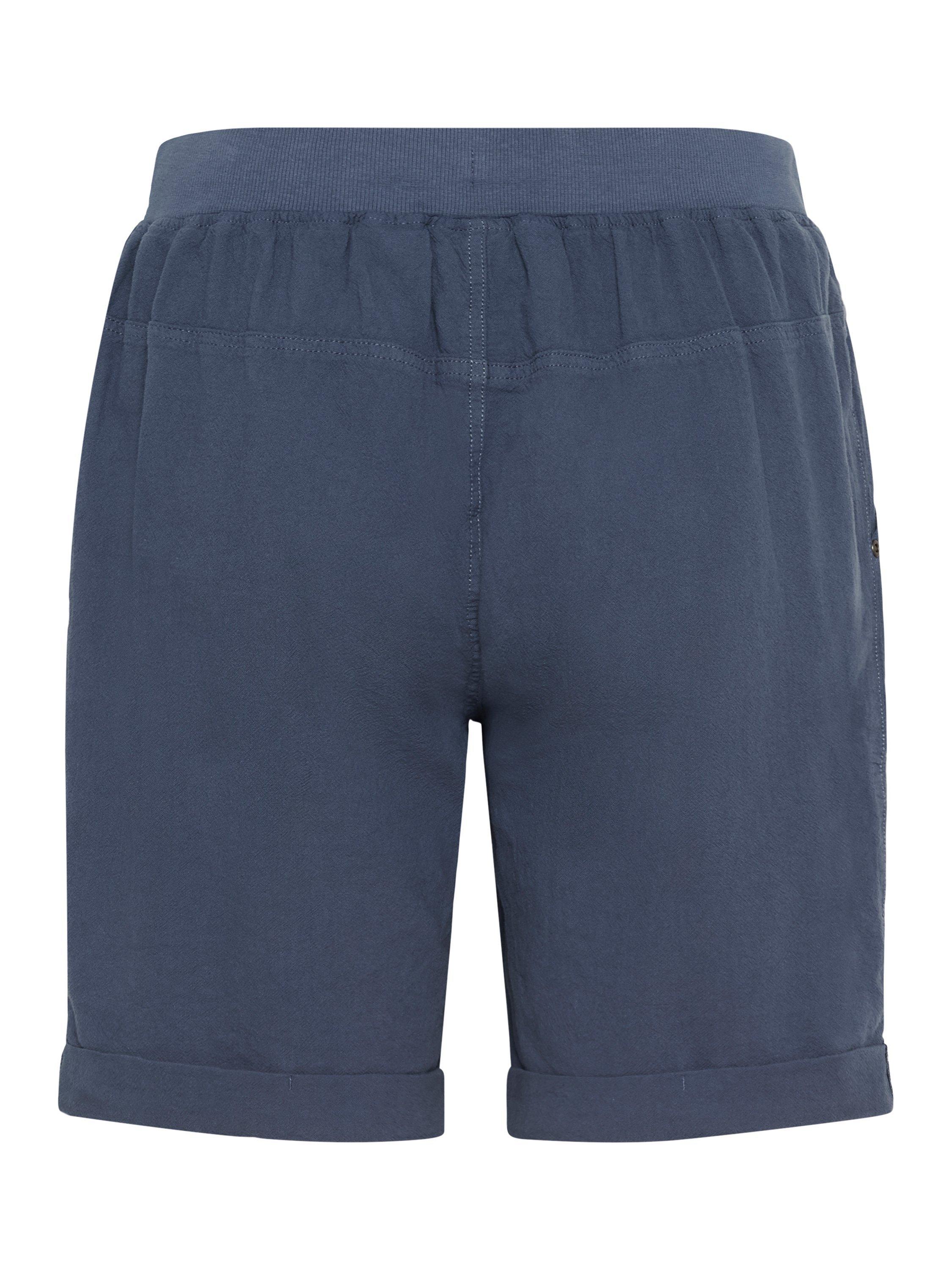 Product image 5 of 5, which shows KAFFE Naya Cotton Shorts, Vintage Indigo, 8