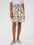KAFFE Vicki Abstract Mini Skirt, Grey/Multi