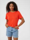 KAFFE Maria Linen Blend T-Shirt