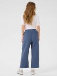 KAFFE Naya Cotton Trousers, Vintage Indigo