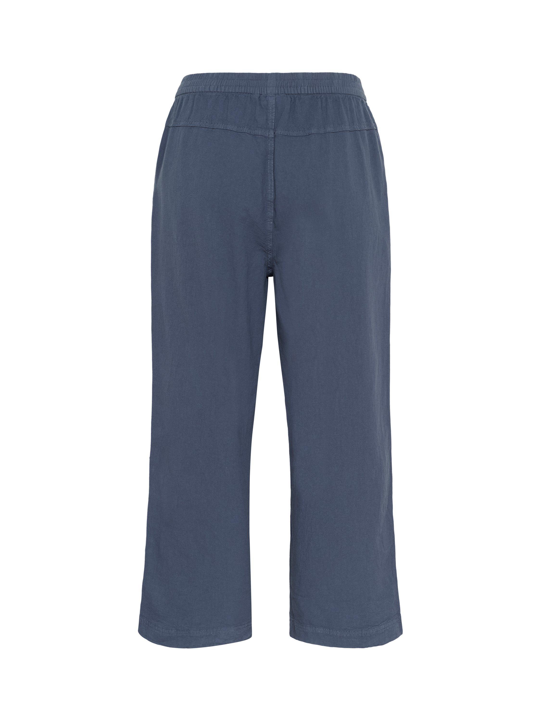 Product image 5 of 5, which shows KAFFE Naya Cotton Trousers, Vintage Indigo, 8