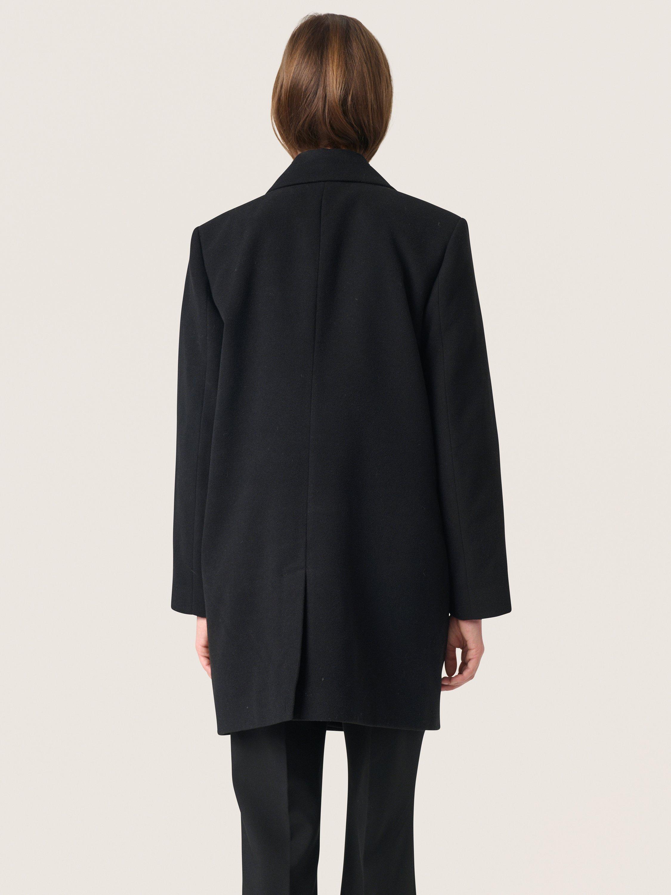 Product image 2 of 6, which shows Soaked In Luxury Rubie Blazer Coat, Black, XS