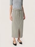 Soaked In Luxury Libby Stripe Midi Skirt