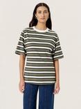 Soaked In Luxury Neo Coreen Stripe Fitted T-Shirt