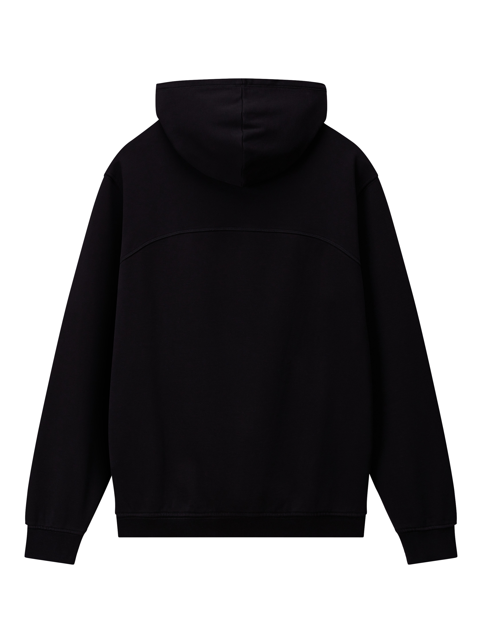 Product image 3 of 6, which shows Napapijri Logo Badge Hoodie, Black Beauty, S