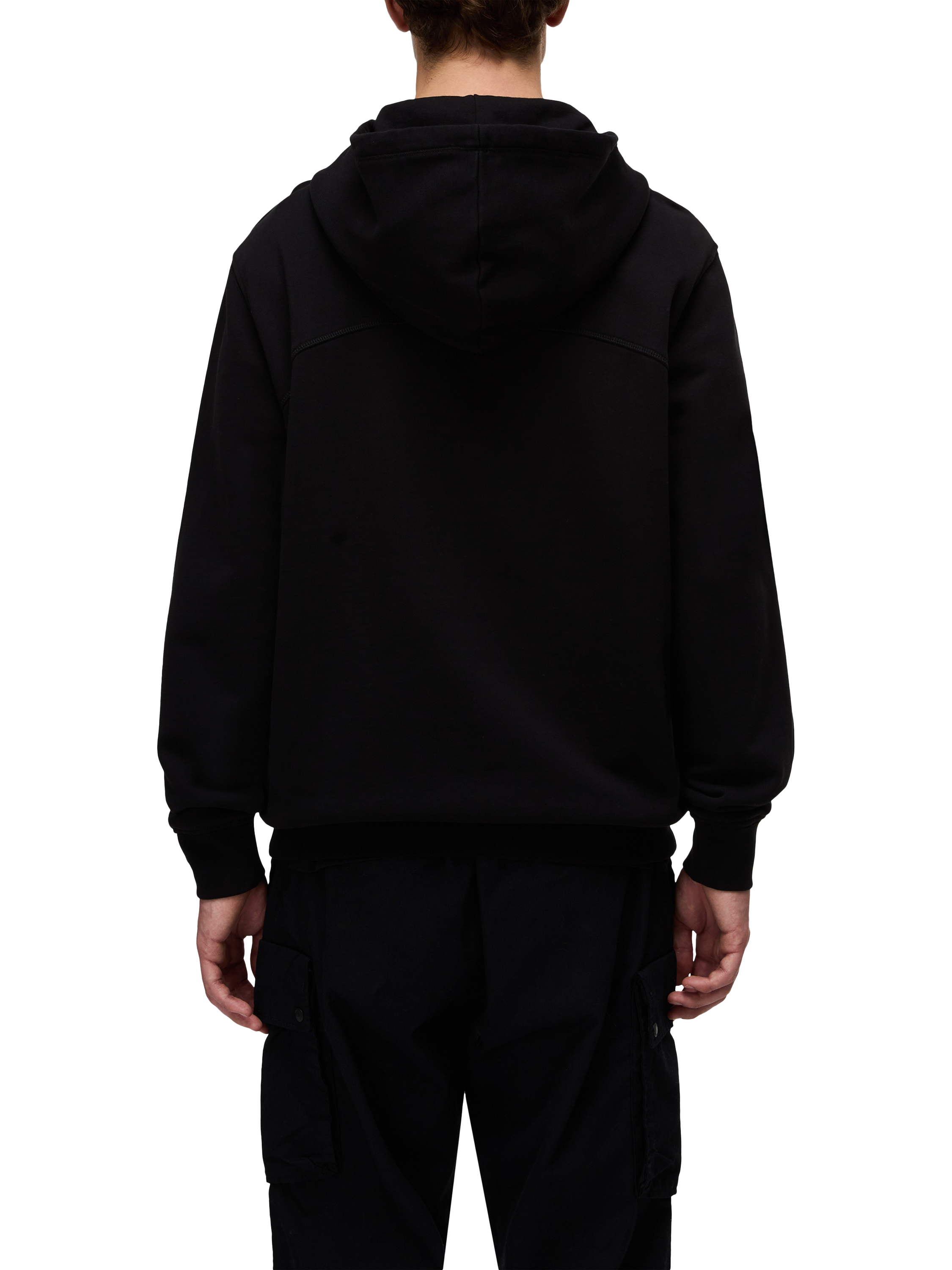 Product image 5 of 6, which shows Napapijri Logo Badge Hoodie, Black Beauty, S