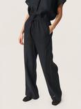 Soaked In Luxury Celian Linen Wide Leg Trousers