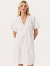 Part Two Pamia Cotton Textured Smock Dress